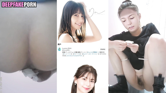 Girl demonstrating her morning peeing - Lynn (りん 本物の偽物) fetish sex tape