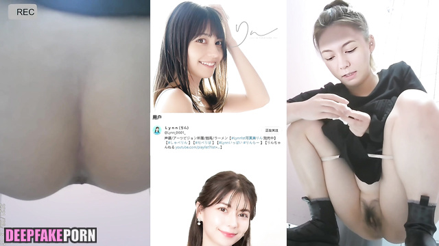 Girl demonstrating her morning peeing - Lynn (りん 本物の偽物) fetish sex tape