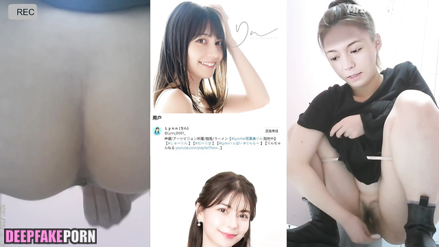 Girl demonstrating her morning peeing - Lynn (りん 本物の偽物) fetish sex tape