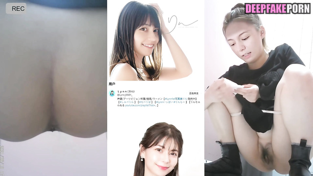 Girl demonstrating her morning peeing - Lynn (りん 本物の偽物) fetish sex tape