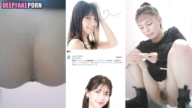 Girl demonstrating her morning peeing - Lynn (りん 本物の偽物) fetish sex tape