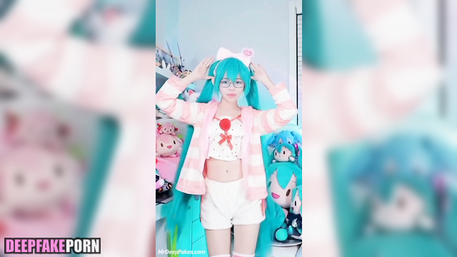 Funny teen Tiptoe Tingles ASMR dancing in the presence of her toys, ai