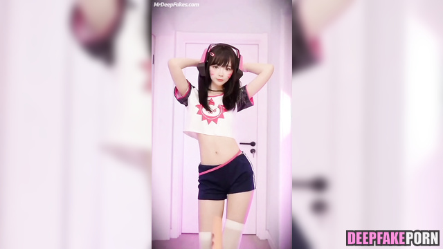 Cute and sexy dance in different clothes, Tsuruko fakeapp