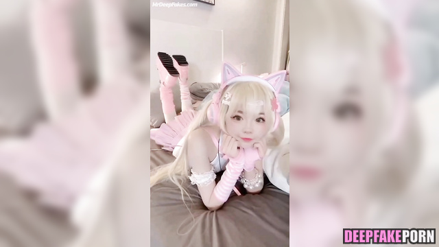Cute and sexy dance in different clothes, Tsuruko fakeapp