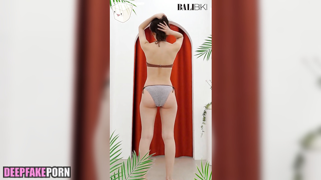 トゥワイス 本物の偽物 Dahyun demonstrating hot bikini / deepfake video