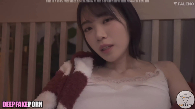 Mutual masturbation before sleep / アイズワン ディープフェイクビデオ Chaewon ai [PREMIUM]