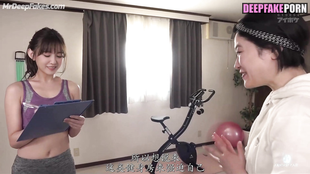 Sudden sex after workout in a crowded place, Hyomin (효민 티아라) fakeapp