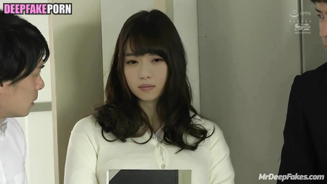 Pretty trainer Nanase Nishino was fucked between boobs, ai - 西野七瀬 乃木坂46