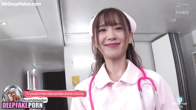 Sexy girl in pink nurse suit fucked in hospital, fake Liu Shishi (刘诗诗 真假)