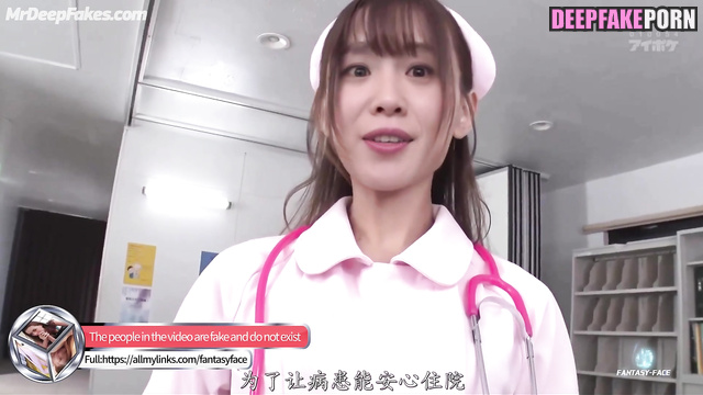 Sexy girl in pink nurse suit fucked in hospital, fake Liu Shishi (刘诗诗 真假)