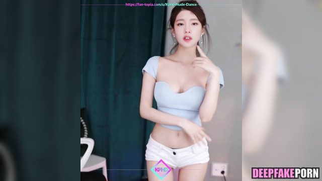 Busty girl danced in her room - Minnie face swap (민니 진짜 가짜) [PREMIUM]