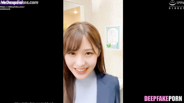 Fake porn アイヴ IVE Wonyoung secretly fucks at work meeting フェイクポルノ