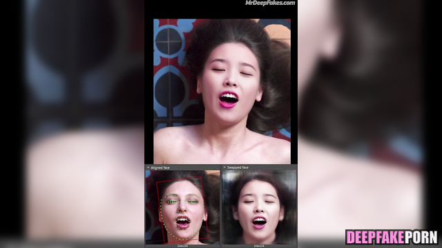 Moaning IU 아이유 has the strongest orgasm 오르가슴 in solo deepfake 딥페이크