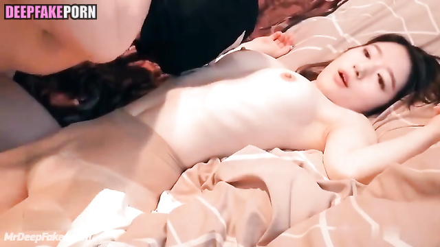 Fake Park Shin-hye tender fuck with man in mask - 박신혜 연예인 섹스