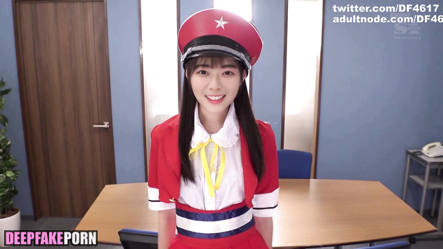 J-pop star Iwamoto Renka Nogizaka46 making a blowjob (ジェイポップ 岩本蓮加 乃木坂46 フェラ) [PREMIUM]