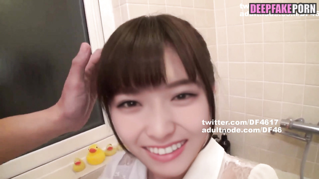 Idol Matsumura Sayuri bathroom pleasures ai porn 松村 沙友理 乃木坂46 フェイクポルノ [PREMIUM]