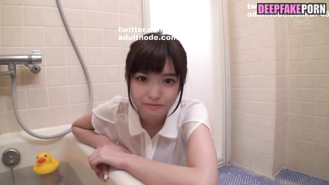 Idol Matsumura Sayuri bathroom pleasures ai porn 松村 沙友理 乃木坂46 フェイクポルノ [PREMIUM]