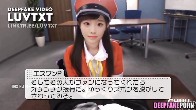 Chuu LOONA Sucking Dick [츄 이달의 소녀 가짜 포르노 사까시] Deepfake porn