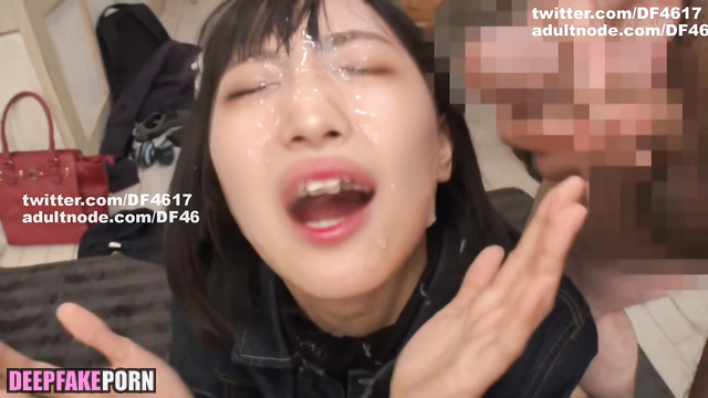 Deepfake Seimiya Rei bukkake session (ディープフェイク ぶっかけ 清宮 レイ 乃木坂46) [PREMIUM]