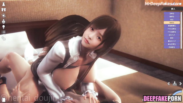 Cartoon fake porn - massive tits of Sumire Uesaka (上坂 すみれ フェイクポルノ)