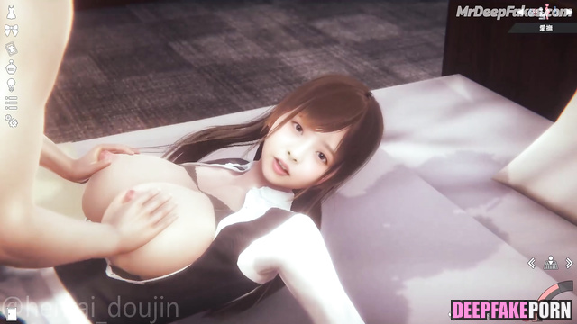 Cartoon fake porn - massive tits of Sumire Uesaka (上坂 すみれ フェイクポルノ)