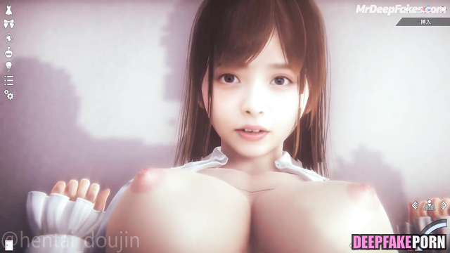 Cartoon fake porn - massive tits of Sumire Uesaka (上坂 すみれ フェイクポルノ)