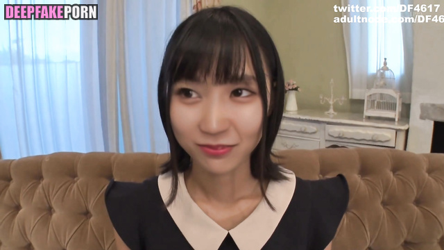 Deepfake bukkake with Kaki Haruka (賀喜 遥香 乃木坂46 ぶっかけ フェイクポルノ) [PREMIUM]