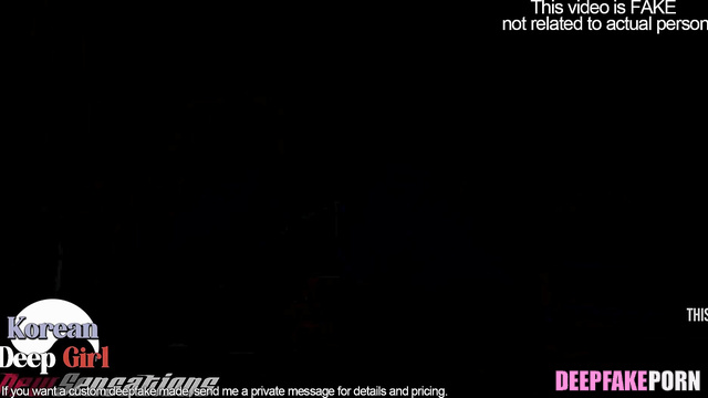 Fake Mina (TWICE) got cum on face - 미나 트와이스 가짜 포르노