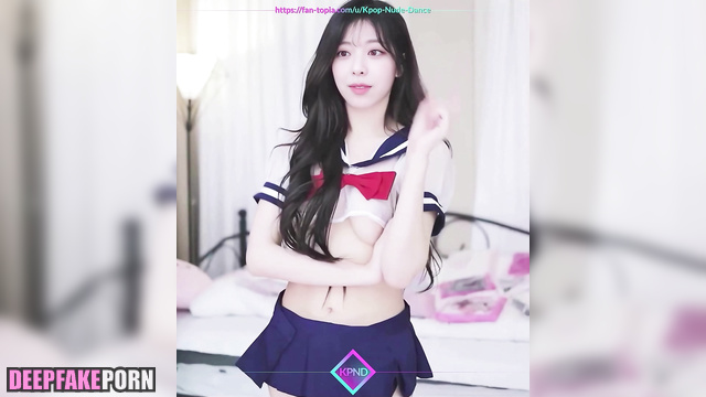 Pretty dancing in schoolgirl form / 유나 있지 Yuna solo fakeapp // [PREMIUM]