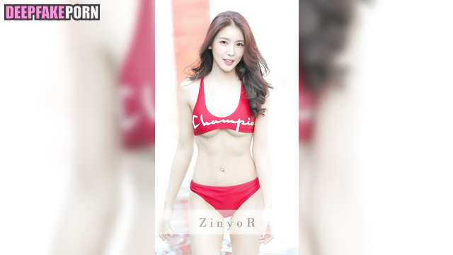 Sex tapes in red bikini - passionate girl Miyeon / 조미연 섹스 테이프 ai [PREMIUM]