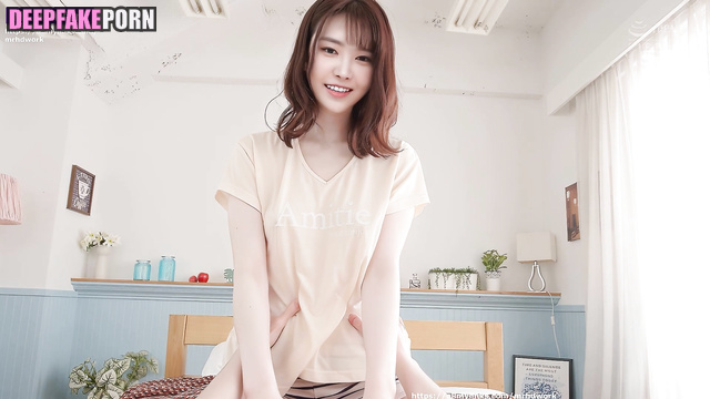 Pretty babe Naeun enjoying tender morning sex, ai / エーピンク 本物の偽物 [PREMIUM]