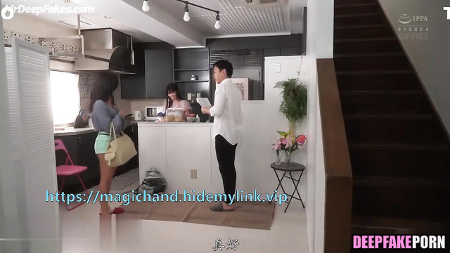 Schoolgirl was cumed in mouth - sexy Yuqi face swap // 송우기 딥페이크 영상