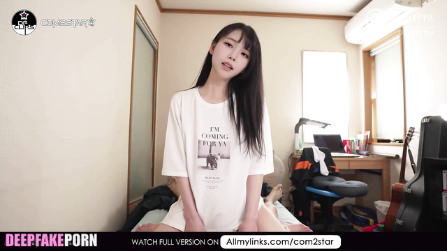 Student celebrity sex of a young couple, Karina aespa (카리나 섹스 장면)