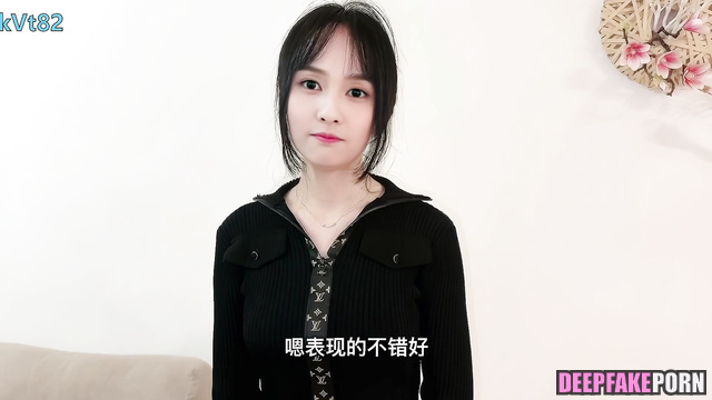 Fuck after authentic ceremony - Bai Lu celebrity sex (白鹿 性爱录像带)