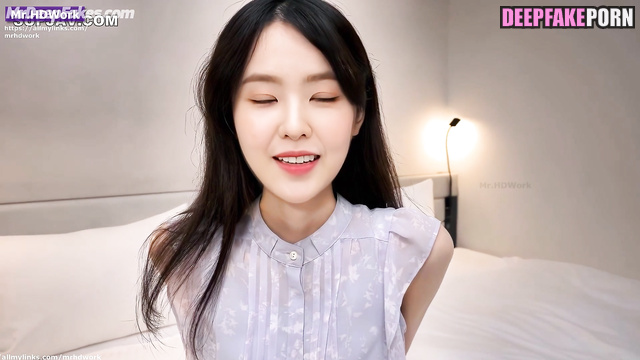 Sexy brunette Irene sucking small cock - fakeapp // 아이린 레드벨벳