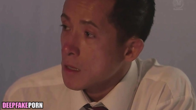 Chen Duling enjoying oral sex in the office, fakeapp // 陈都灵 名人性爱 [PREMIUM]