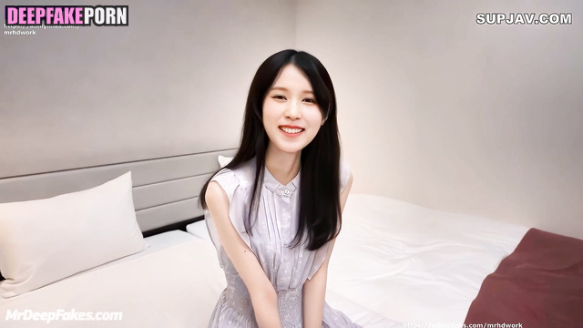 TWICE トゥワイス I picked good place to cum in after fucking Mina 人工知能 AI