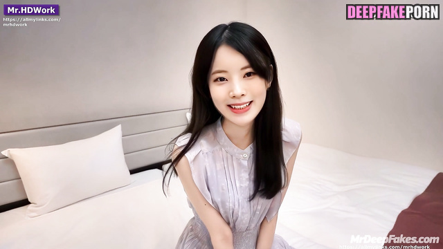 トゥワイス TWICE Korean celebrity Dahyun 韓国語 asks me to cum right in pussy