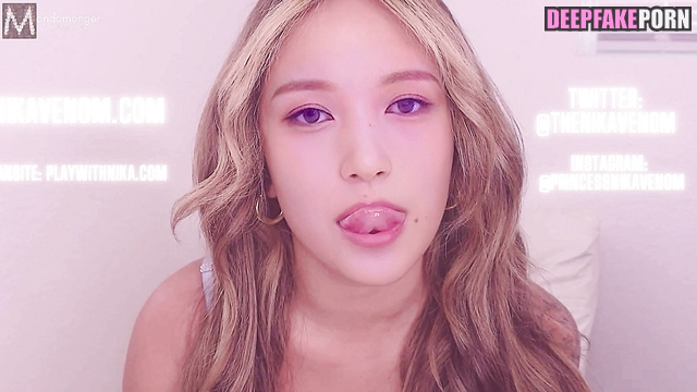 (トゥワイス ディープフェイクビデオ) she really wanna fuck you - Mina face swap [PREMIUM]