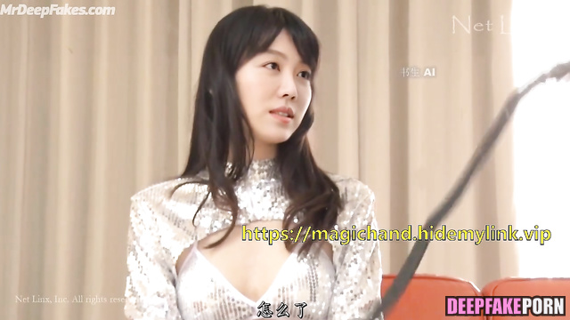 Best friends fucked her by sex toy - Jiang Yan hot ai scenes / (姜妍 真假)