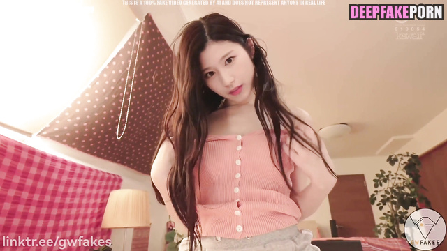 Creampie inside her dirty cunt - Sana celebrity sex / トゥワイス ディープフェイクビデオ