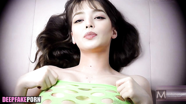 Dirty girl showing sexy boobs / Jihyo (トゥワイス セックステープ) fakeapp [PREMIUM]