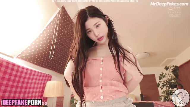 アイヴ IVE Porn with K-pop star Wonyoung ポルノ getting cumshots in pussy