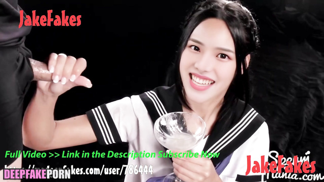 Hot Minji asked her boy for cum in a goblet, ai scene / ニュージーンズ セックスシーン