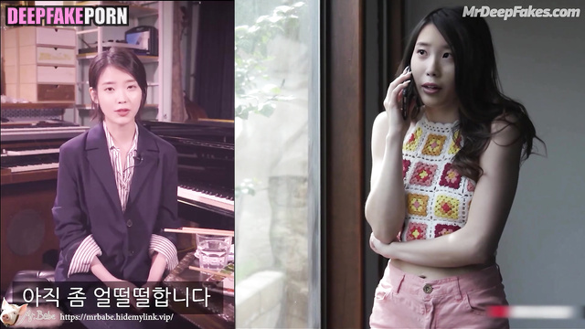 Not boring sex with a neighbor - IU deepfake porn // 아이유 섹스 테이프
