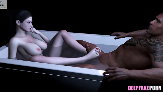 Hot cartoon porn movie - Jisoo (지수 블랙핑크) made footjob in the bath [PREMIUM]