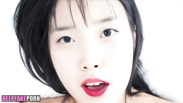 Fake IU was so pleased by his strong cock (아이유 섹스 테이프)
