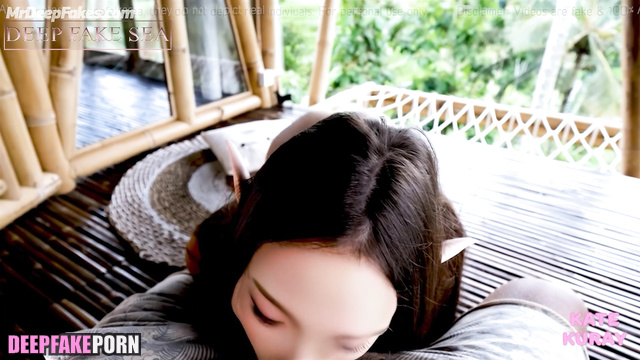 Real Paradise blowjob - Karina made it hot / 카리나 에스파 [face swap]