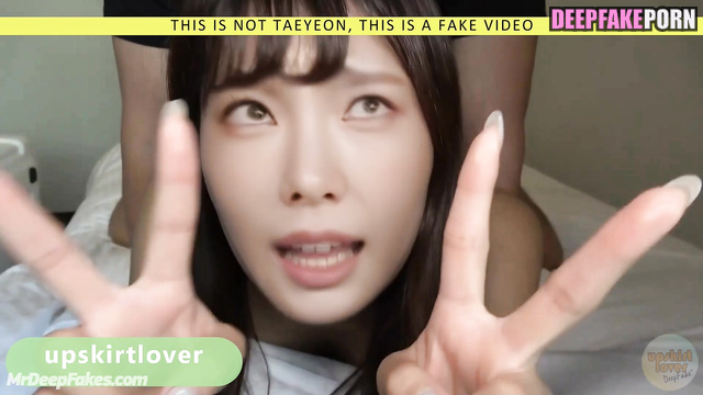 少女時代 Taeyeon makes me cum in such passionate way SNSD 本物の偽物 real fake
