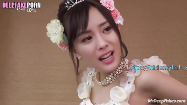 It excites 杨幂 Yang Mi to play at her wedding 智能换脸 smart face change